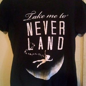 Disney Peter Pan take me to neverland t-shirt